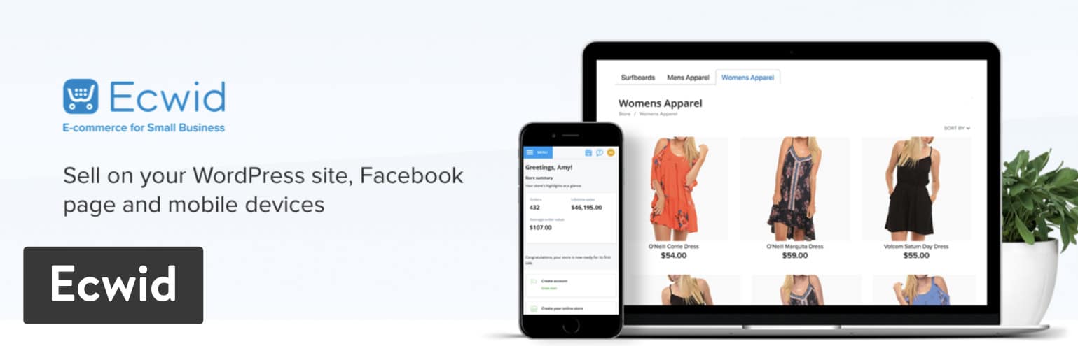 Ecwid eCommerce Shopping Cart Plugin