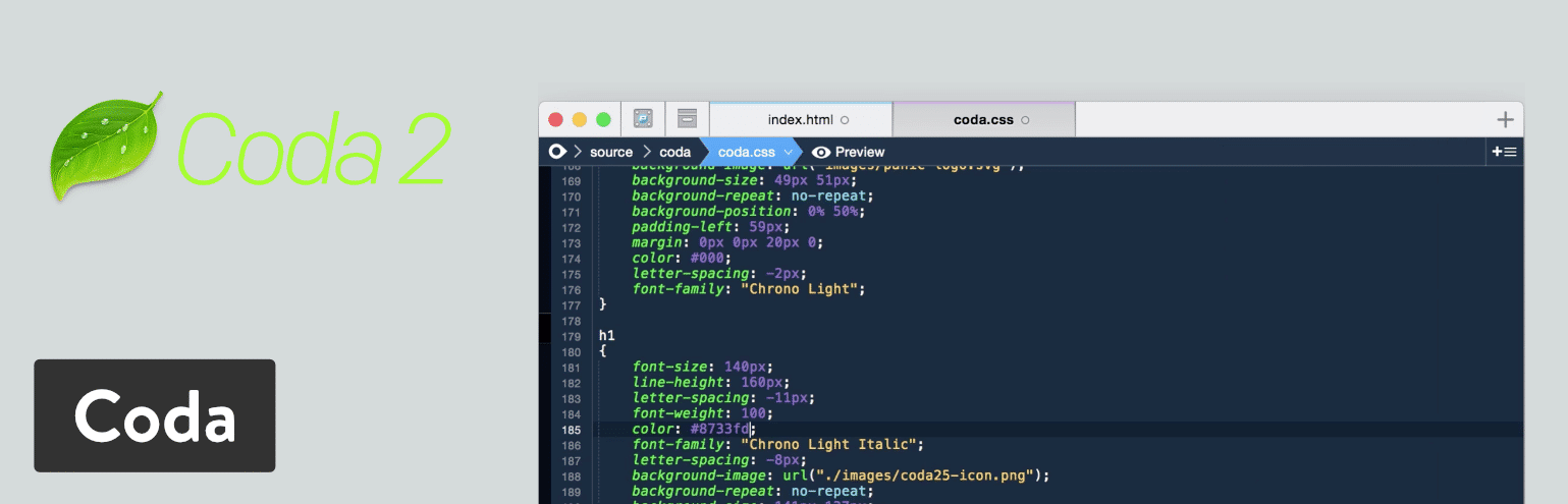 Coda Text-Editor