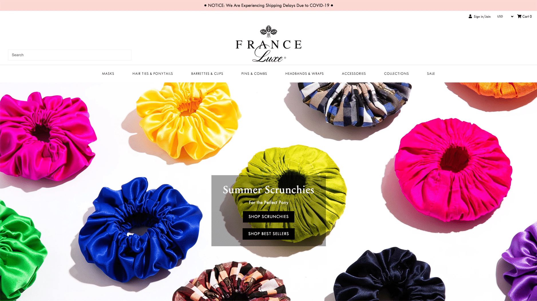 France Luxe, Modeaccessoires