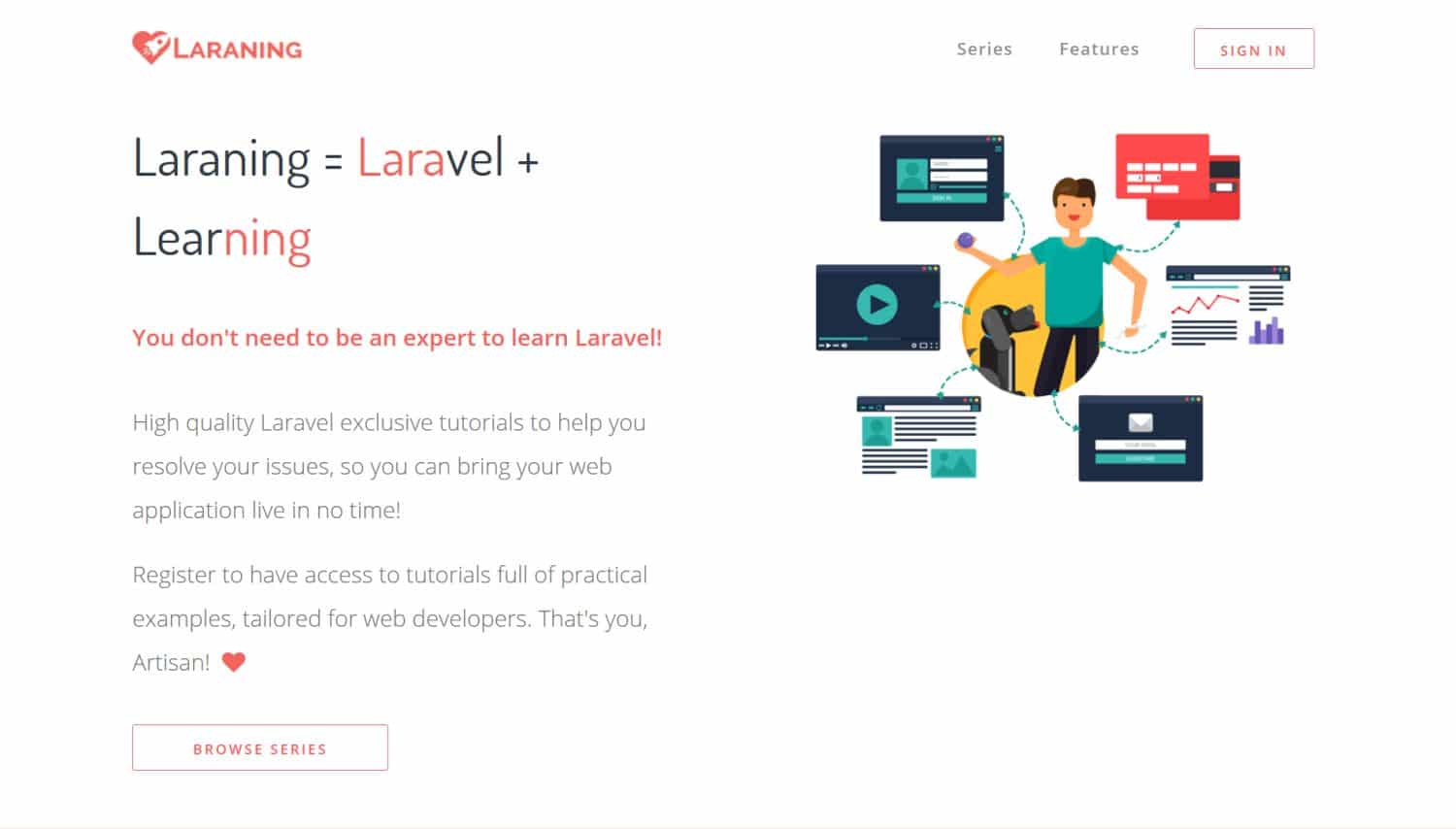 Laraning - Tutorial de Laravel