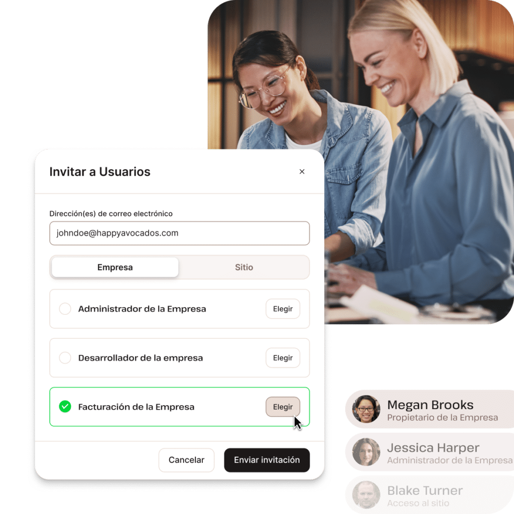 MyKinsta está pensado para equipos y usuarios ilimitados