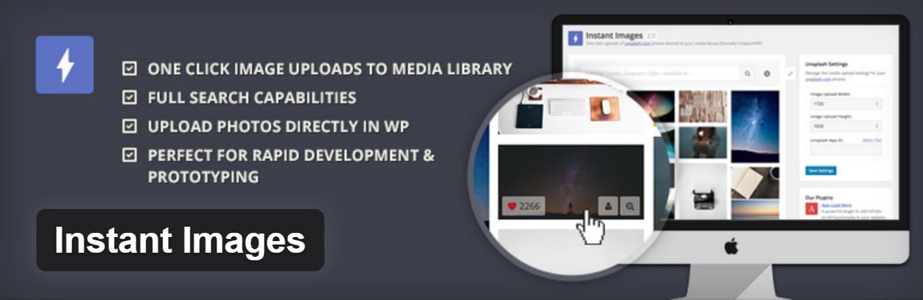 Instant Image WordPress plugin Extension WordPress Instant Images