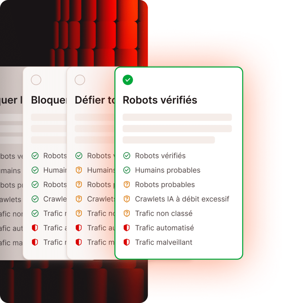 Contrôles de protection Kinsta contre les robots