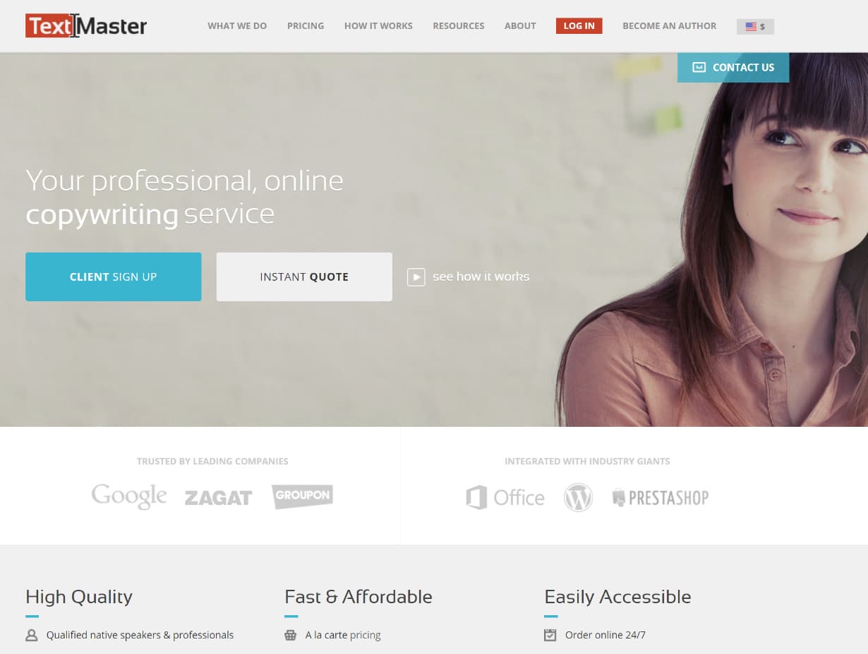 TextMaster translation services Serviços de tradução TextMaster