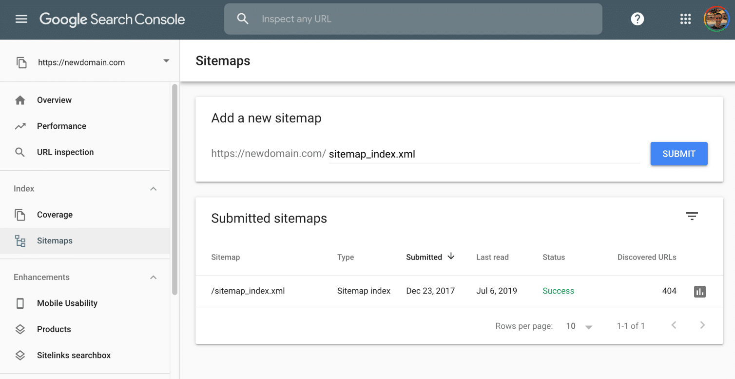 Submeter ficheiro de mapa do site na Consola de Pesquisa do Google