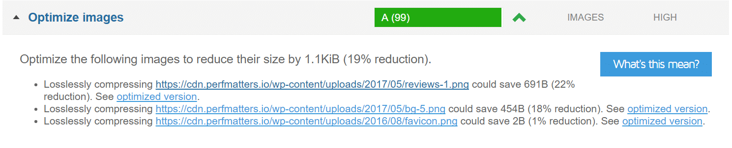 Bilder optimieren