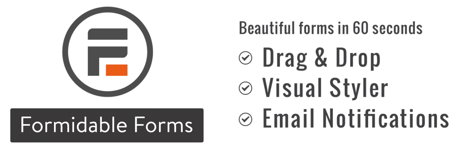 Formidable Forms plugin de contacto formidable
