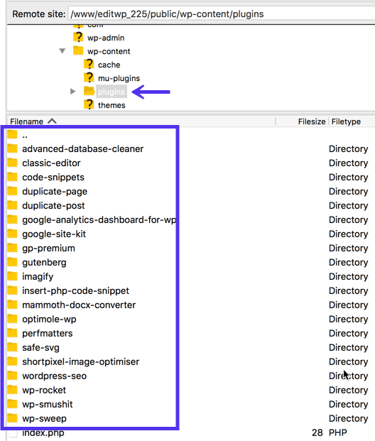 Plugins folder