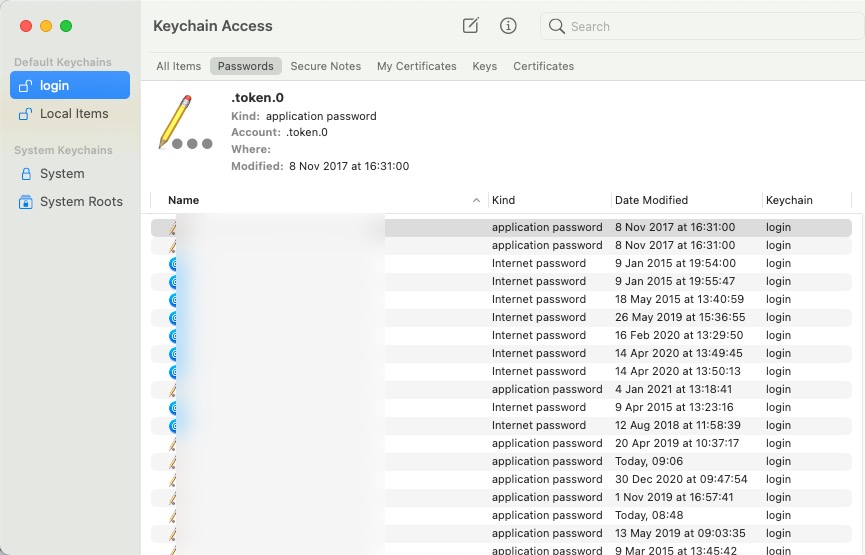Keychain Access