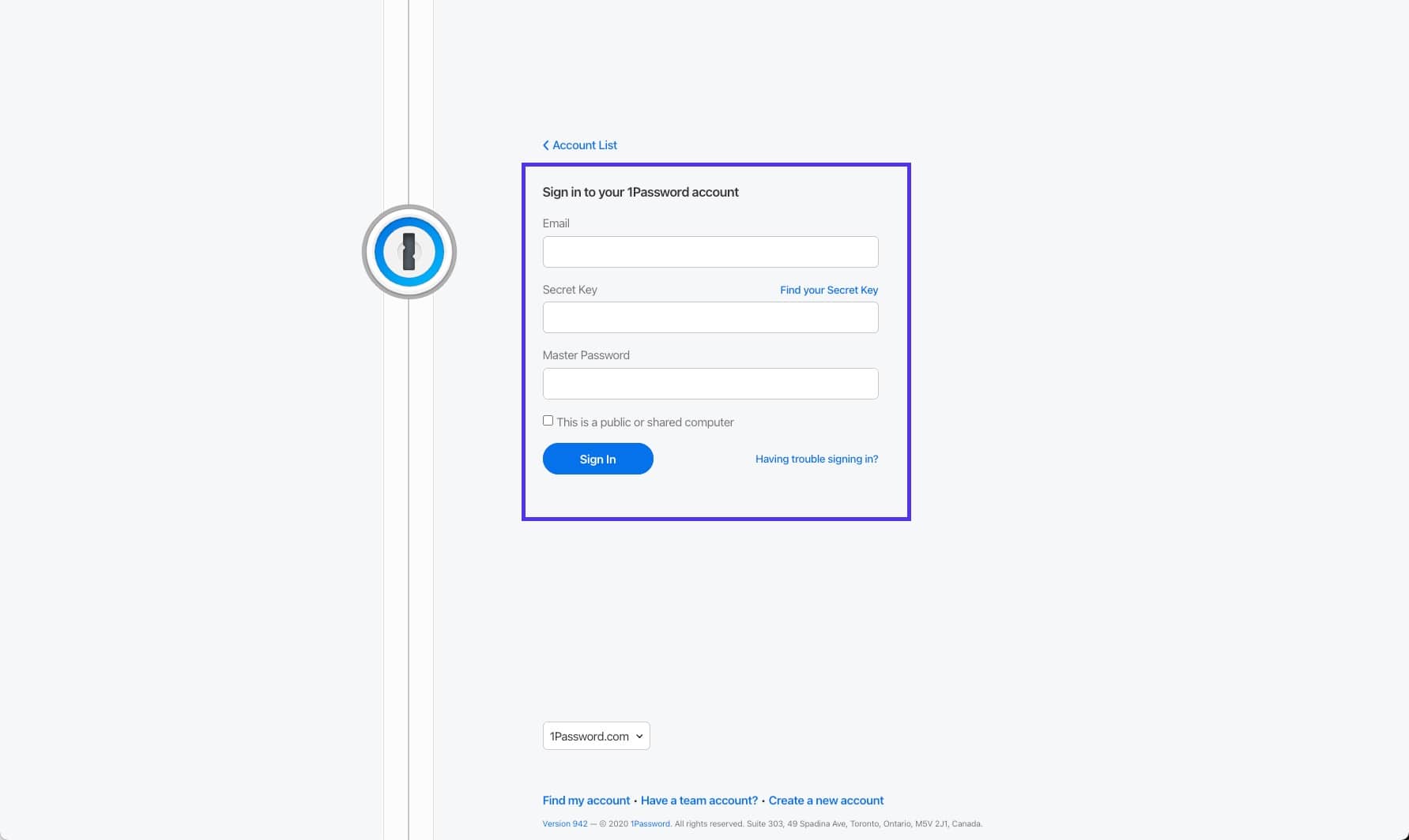 Password manager
