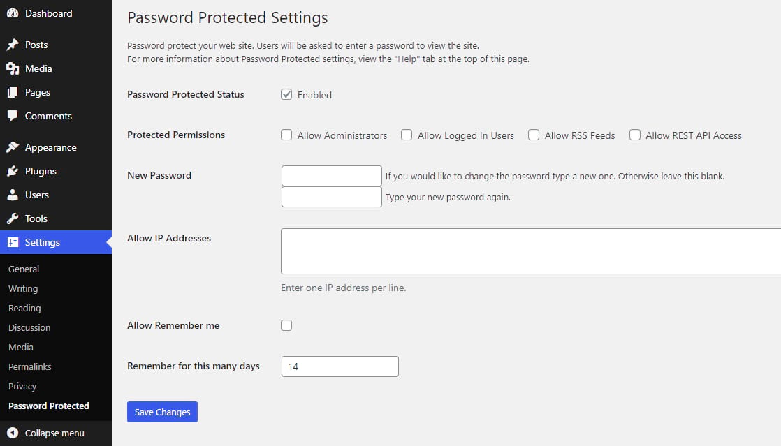 A screenshot of 
