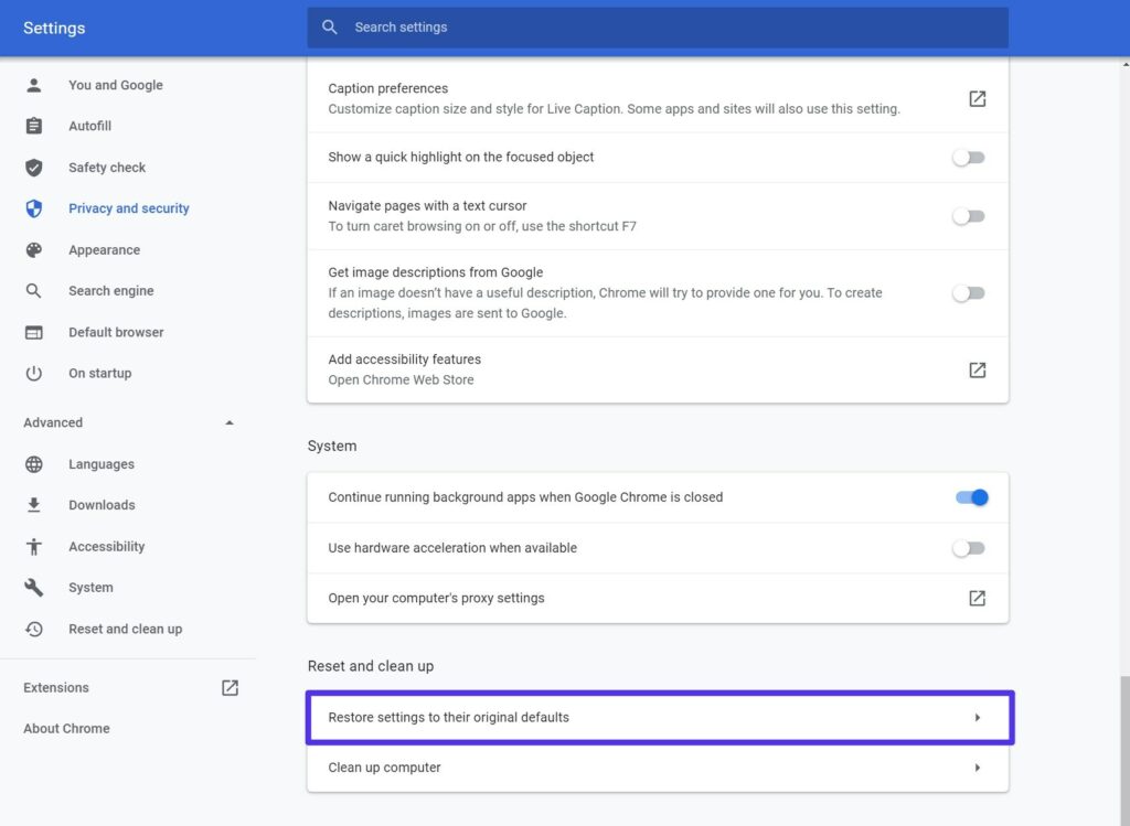 So stellst du die Chrome-Einstellungen auf die Standardwerte zurück.