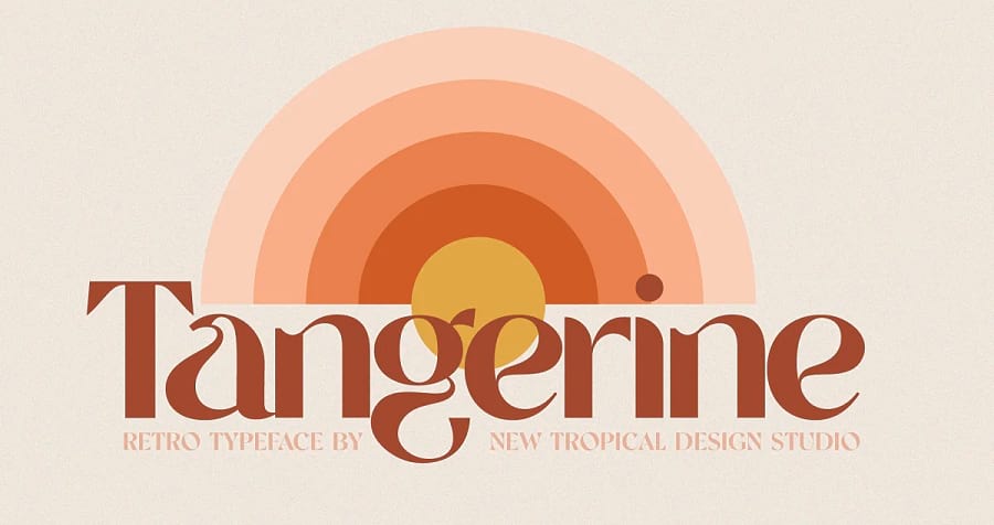 Fonte Tangerine