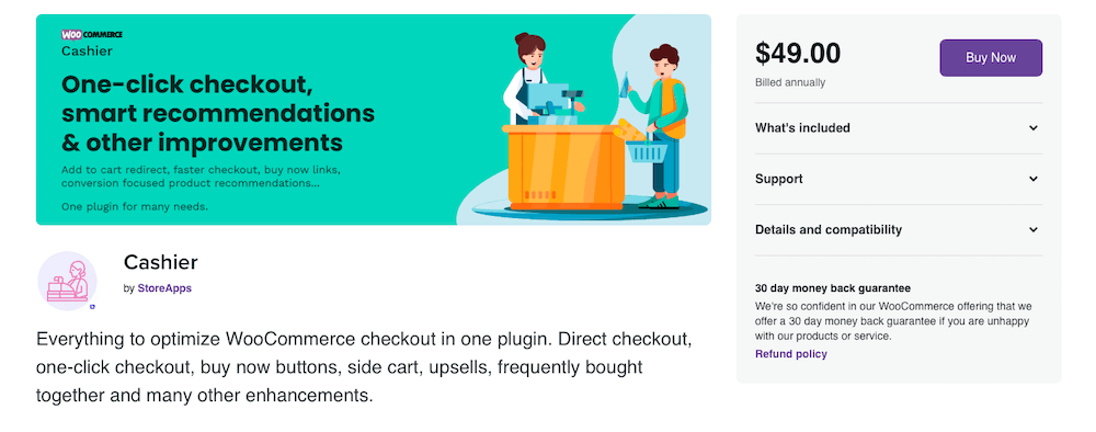 Extension Cashier