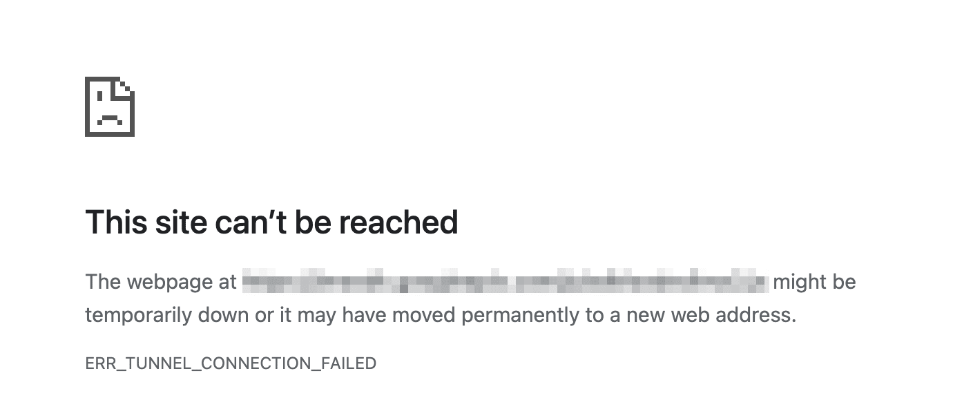 El error 