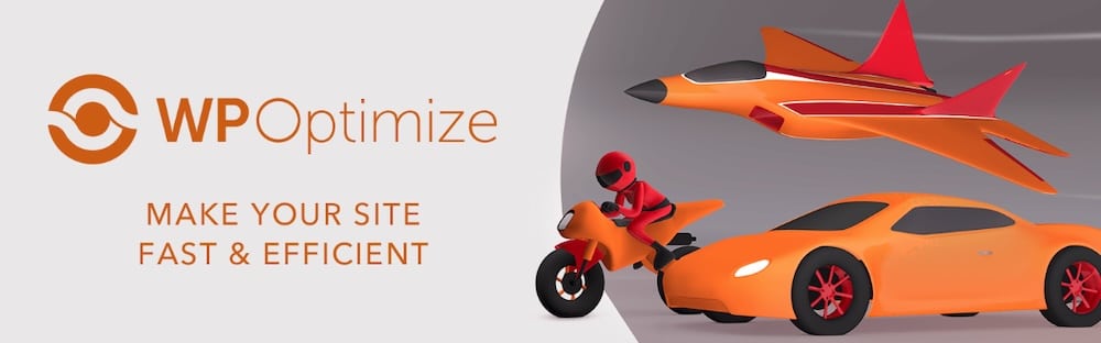 L'extension WP Optimize.