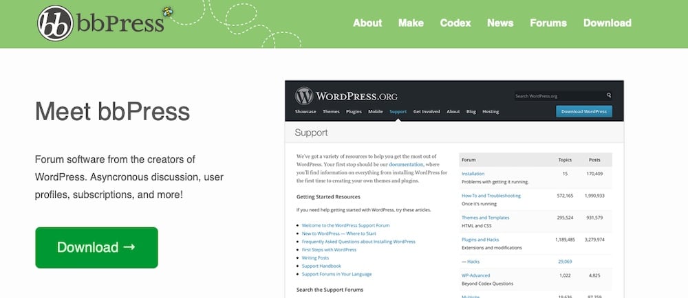 bbPressを使えばWordPressに簡単にフォーラムを統合できる