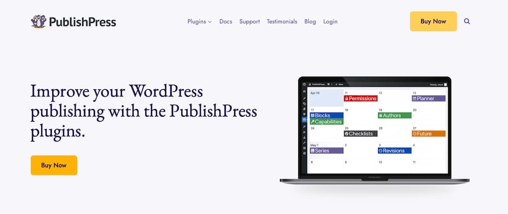 PublishPressの公式ウェブサイト