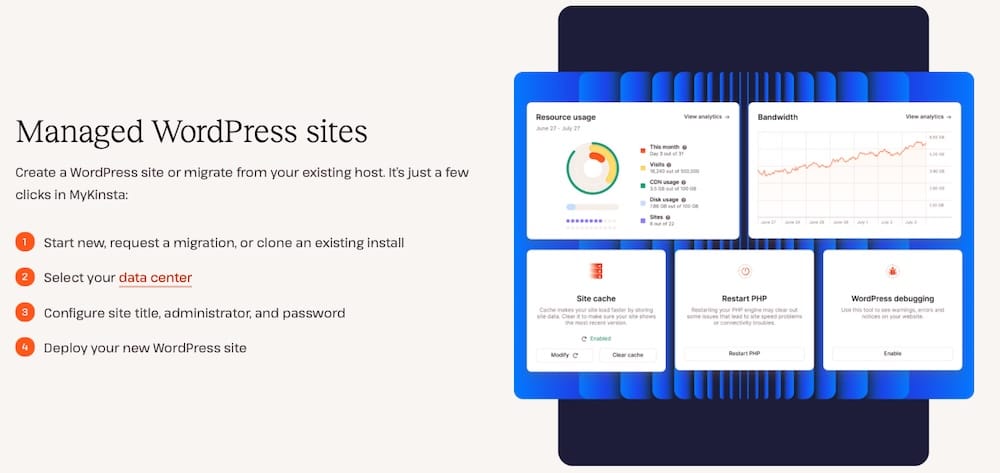 managed wordpress hosting met kinsta