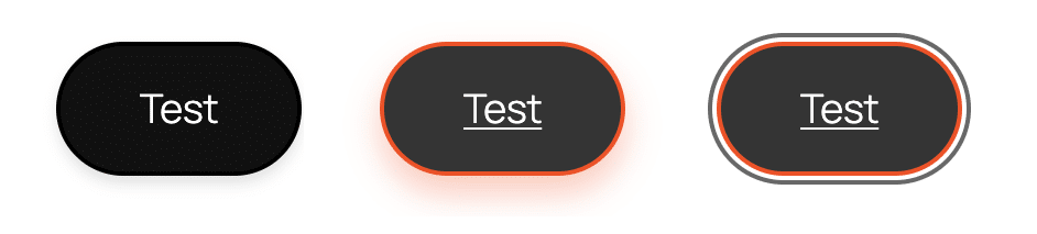De pseudo-klassen hover en active in een Button-blok.